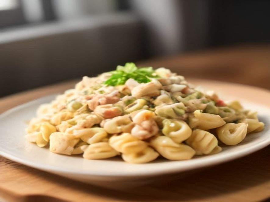Easy Italian Chicken Pasta Salad